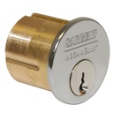 Sargent 41 Mortise Cylinder | LA Keyway | 1-1/8" Solid Brass | 6-Pin