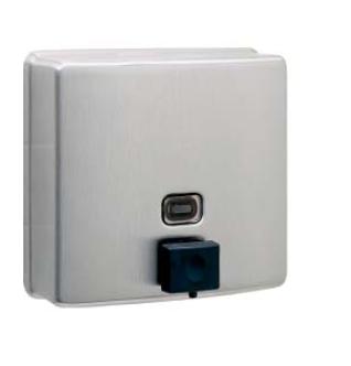Bobrick B-4112 Contura Surface-Mounted Liquid Soap Dispenser, Satin SS