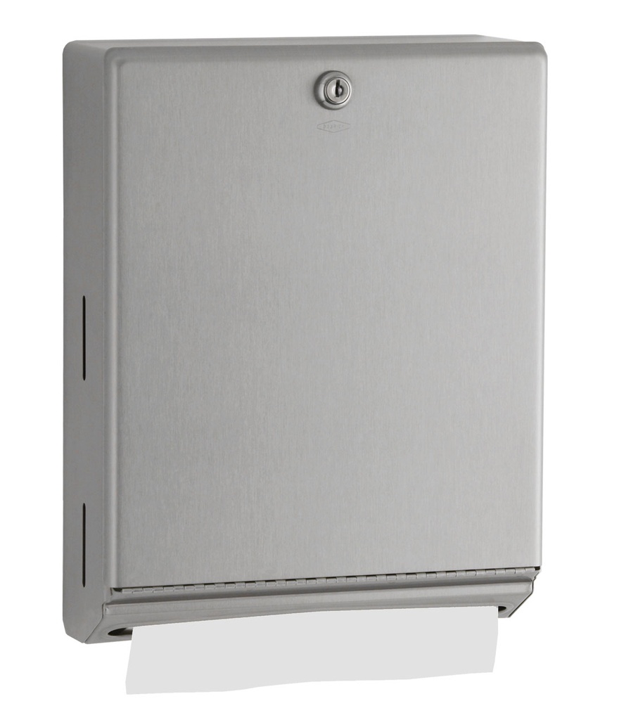 Bobrick B-262 Stainless Steel Paper Towel Dispenser
