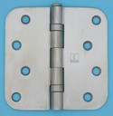 Hager RCBB1542 4x4 Ball Bearing Hinge US32D Satin Stainless 5/8" RC