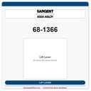 Sargent 68-1366 Lift Lever | 8800 Series LHR Exit Device Part