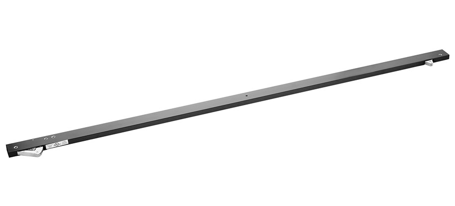 Rockwood 2672 Soffit Mount Door Coordinator | 72" Opening | Black | ANSI A156.3
