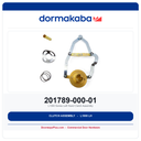 DormaKaba L1000 Series Left Hand Clutch Assembly – Part 201789-000-01