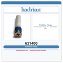 Hadrian 631400 Threaded Upper Hinge Pin | Toilet Partition Part