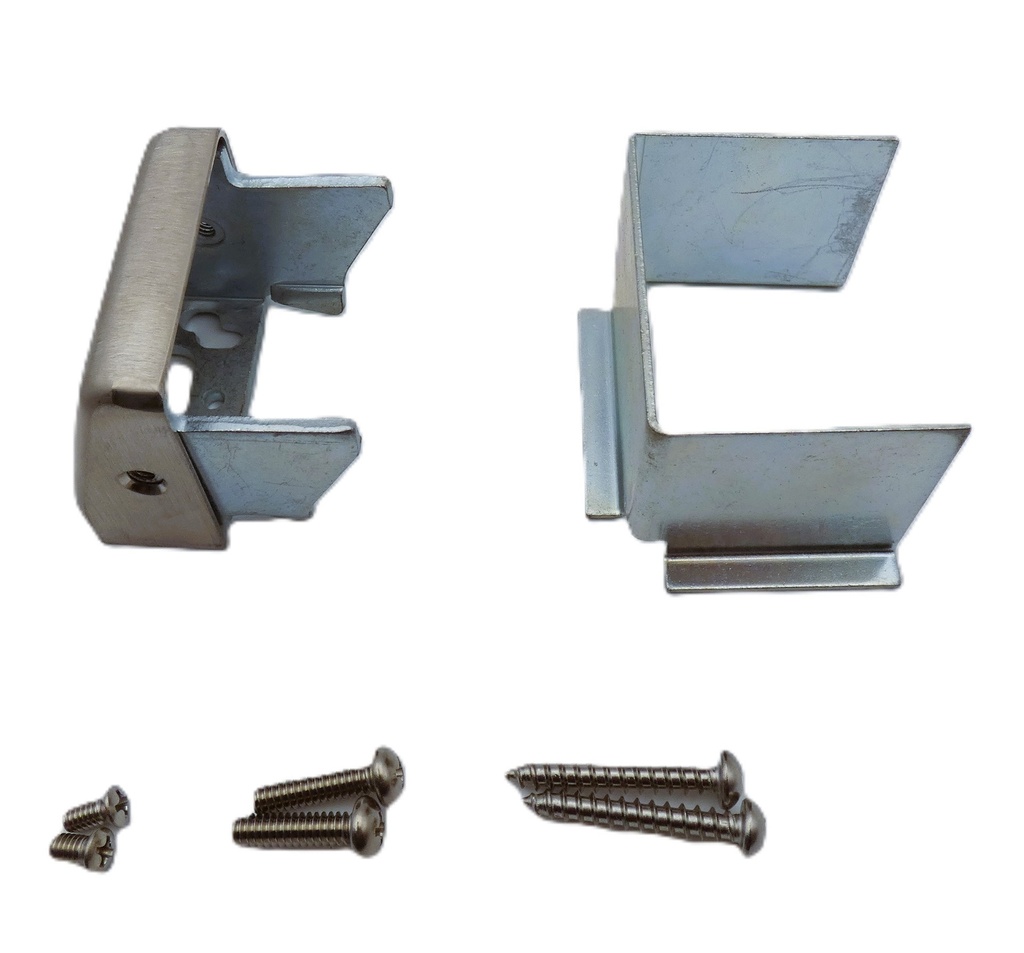 Sargent 665 Flush End Cap Kit | US32D Satin Stainless | 80 Series