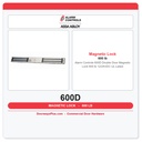 Alarm Controls 600D Double Door Magnetic Lock 600 lb 12/24VDC UL Listed
