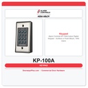 Alarm Controls KP-100A Indoor Digital Keypad – Surface or Flush Mount, 1000 Users