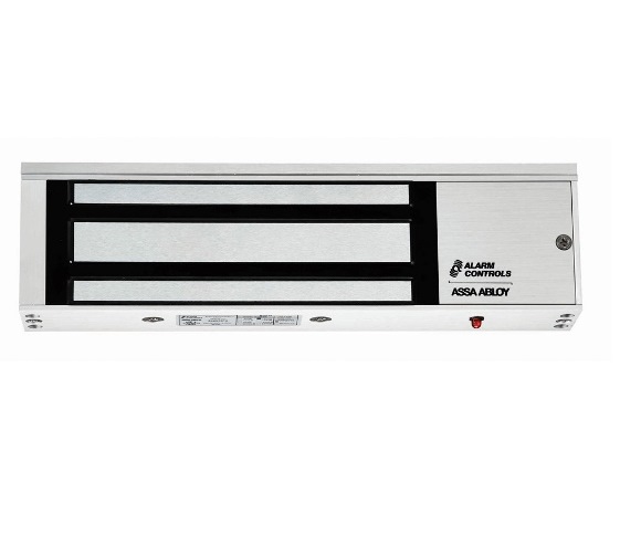 Alarm Controls 1200 lb Magnetic Lock – LED, Bond & Door Sensor, UL Listed