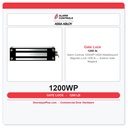 Alarm Controls 1200WP US28 Weatherproof Magnetic Lock 1200 lb — Exterior Gate Maglock