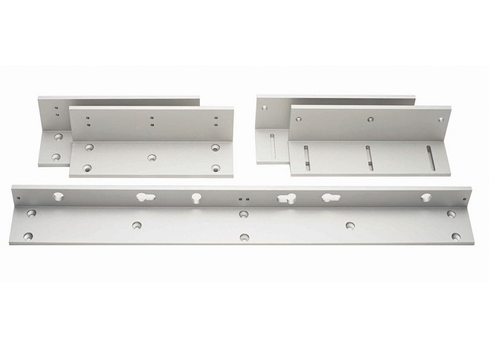 Alarm Controls AM3375 US28 5-Piece Z Bracket Kit for 600D Mag Lock – In-Swing Doors