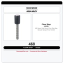 Rockwood 468 Heavy Duty Round Floor Stop – Max Security Tamper-Proof US32D