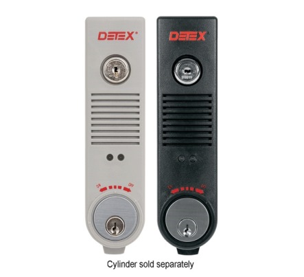 Detex EAX-500 Surface Mount Exit Alarm Device – Battery Powered, 100dB, UL Classified