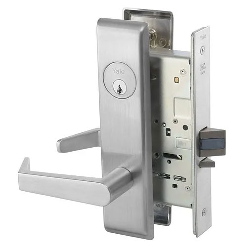 Accentra AUCN 8805FL Storeroom Or Closet Mortise Lockset – Grade 1 Security