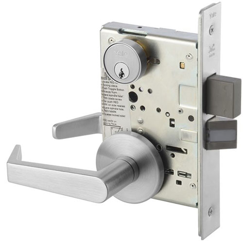 Accentra AUR 8822FL Dormitory Or Exit Mortise Lockset – Grade 1 Security
