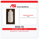 ASI 0332-18 Soap Dispenser Replacement Bottle 34 oz — ASI #0332