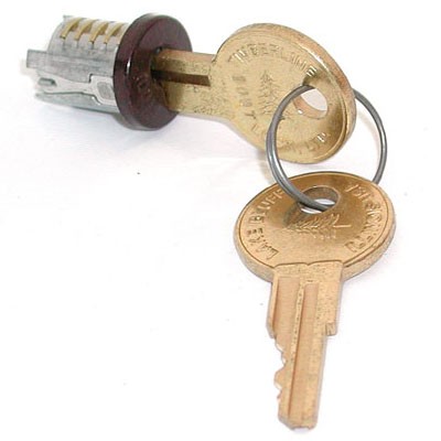 CompX Timberline C400LP-20 Removable Lock Plug – Dark Brown (Statuary Bronze)