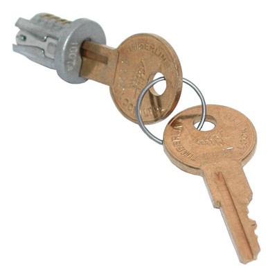 CompX Timberline C700LP-15 Removable Lock Plug — Satin Nickel (Finish 15)