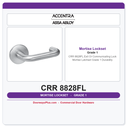 Accentra CRR 8828FL Exit Or Communicating Lock Mortise Latchset – Grade 1 Durability