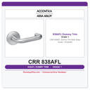 Accentra CRR 838AFL Dummy Trim Both Sides – Grade 1 Durability