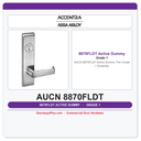 Accentra AUCN 8870FLDT Active Dummy Trim – Grade 1 Durability