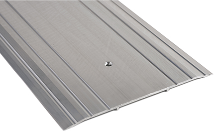 NGP 913 Flat Saddle Threshold 9" x 1/4" Aluminum | National Guard