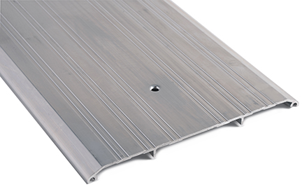 NGP 429E Flat Saddle Threshold 9" x 1/2" Aluminum | National Guard