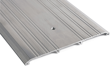 NGP 430E Flat Saddle Threshold 10" x 1/2" Aluminum | National Guard