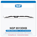 NGP 8513DKB Thermal Break Saddle Threshold 5-1/8" x 1/4" Dark Bronze | National Guard