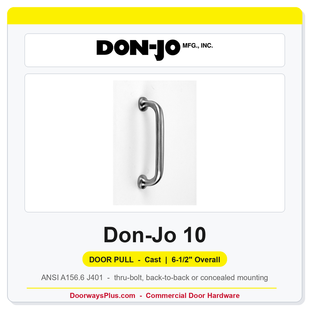 Don-Jo 10 Cast Door Pull