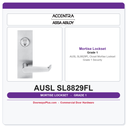 Accentra AUSL SL8829FL Closet Mortise Lockset – Grade 1 Security