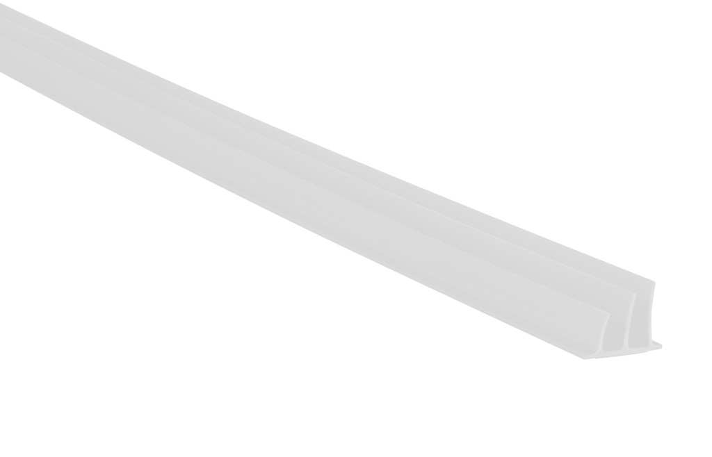 Pemko S773W Triple Fin Silicone Perimeter Gasket – White | Fire & Smoke Rated