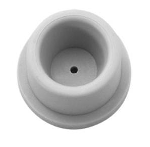 Rockwood 431-RKW Concave Wall Stop – Grey DuraFlex, 1-9/16" Dia