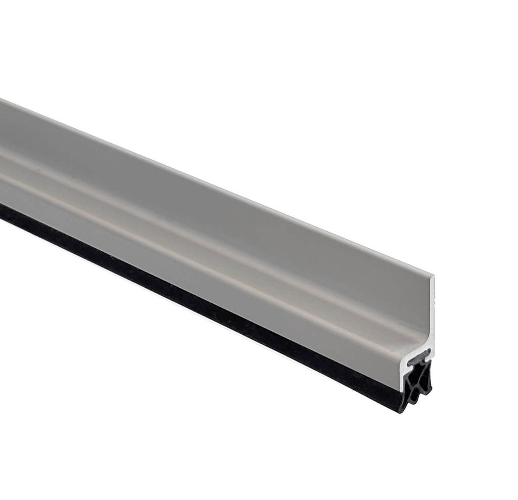 NGP 165SA Silicone Sponge Perimeter Weatherstrip - Anodized Aluminum | National Guard