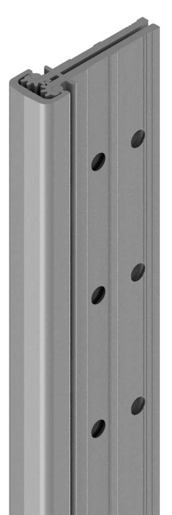 NGP HD1100A Concealed Geared Continuous Hinge Flush Mount 83/85/95" Clear Anodized | National Guard