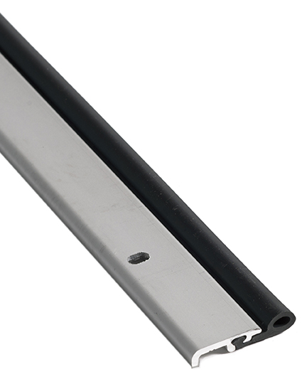 NGP 137NA Neoprene Smoke-Rated Astragal Astragal Set - Anodized Aluminum | National Guard