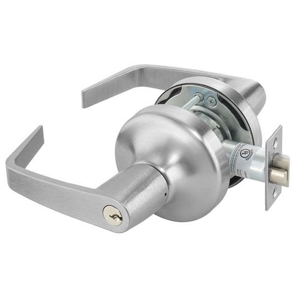 Accentra AU 4705LN Grade 1 Storeroom Cylindrical Lockset – Augusta Lever, UL Fire Rated