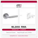 Corbin Russwin ML2055 RWA Classroom Mortise Lockset | Grade 1 Commercial