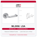 Corbin Russwin ML2056 LSA Classroom Holdback Mortise Lockset | Grade 1 Commercial