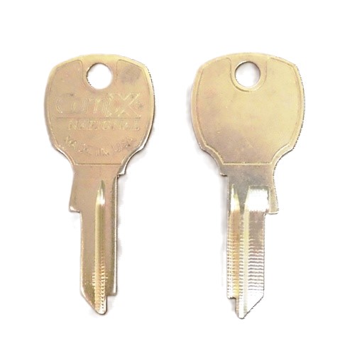 CompX National D4291 4-Pin Tumbler Brass Key Blank