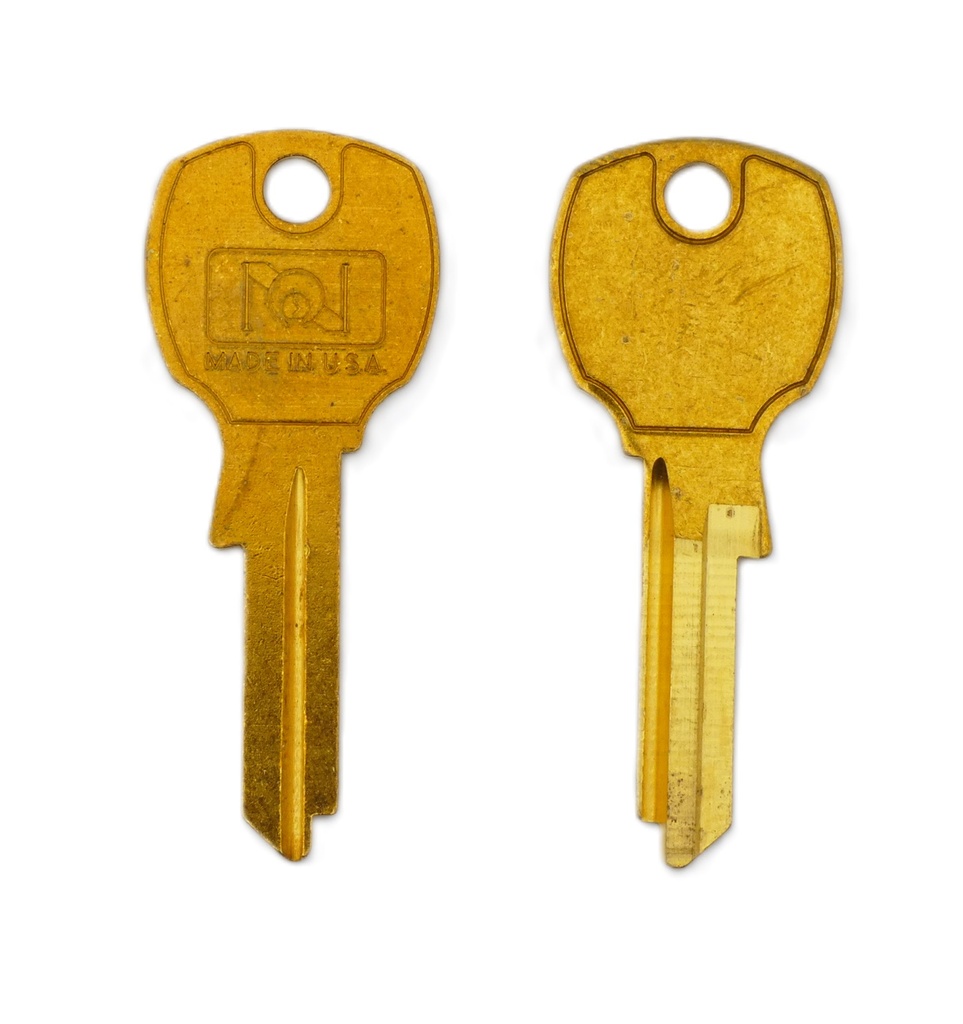 CompX National D4293 5-Pin Tumbler Brass Key Blank