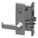 PDQ MR136 PFEF Mortise Lockset Dormitory/Exit Function Grade 1 US26D