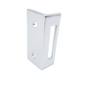 Surface Mount Keeper for Inswing Toilet Partition Door – Polished Chrome Zmac
