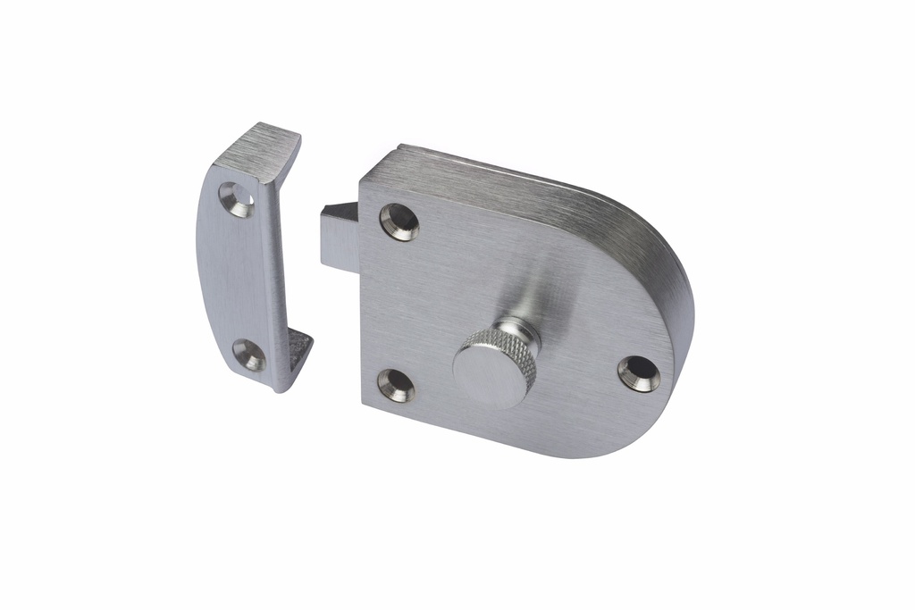 Rockwood 602 Secret Gate Latch – Satin Chrome (US26D)