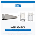 NGP 9545VA GapGuard 45-Min Door Bottom - Anodized Aluminum | National Guard