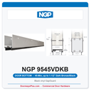NGP 9545VDKB GapGuard 45-Min Door Bottom - Dark Bronze/Black | National Guard