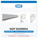 NGP 9220WHA GapGuard 20-Min Door Sweep - Anodized Aluminum | National Guard