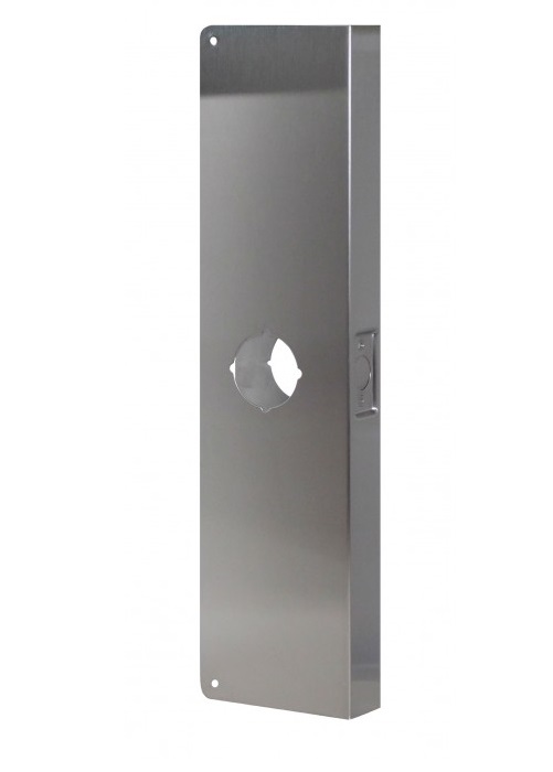 Don-Jo 20-CW Stainless Steel Wrap-Around Plate 5" x 20" | 630 US32D