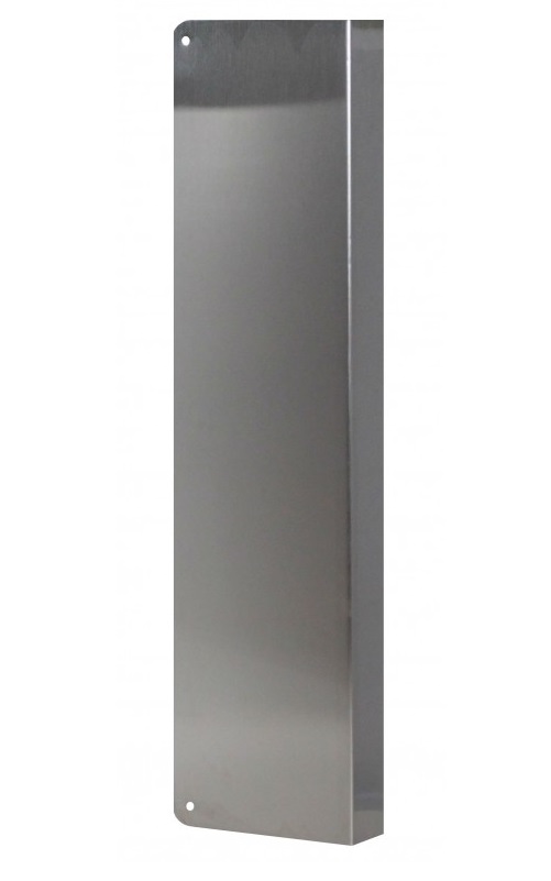 Don-Jo 20B-CW Stainless Steel Wrap-Around Plate 5" x 20" Blank US32D