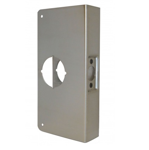 Don-Jo 3-CW Wrap-Around Plate | 1-3/8" Door, 2-3/4" Backset