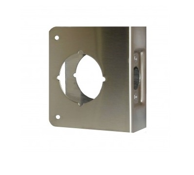 Don-Jo 81-CW Wrap-Around Plate | Stainless Steel | 2-3/4" Backset | 1-3/4" Door